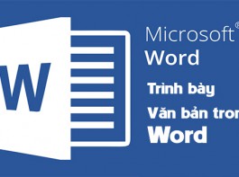 Cách định dạng văn bản trong word