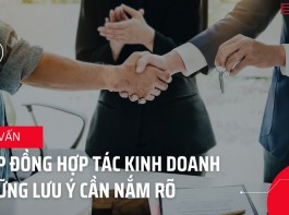 Hợp đồng hợp tác kinh doanh (BCC) những lưu ý quan trọng