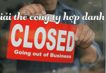 Thủ tục giải thể công ty hợp danh như thế nào theo quy định pháp luật?