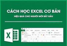 Hướng dẫn tự học excel