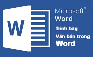 Cách định dạng văn bản trong word